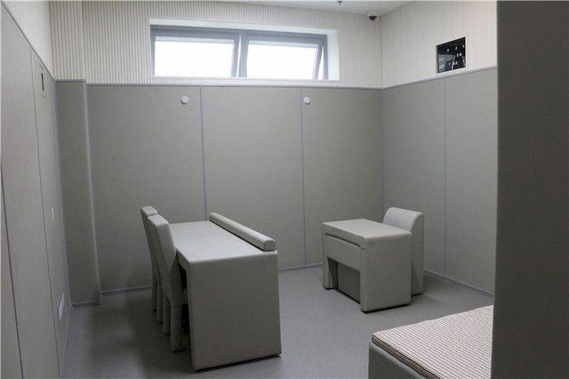 伊春留置室防撞軟包家具